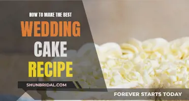 The Ultimate Wedding Cake Recipe: Baking Bliss