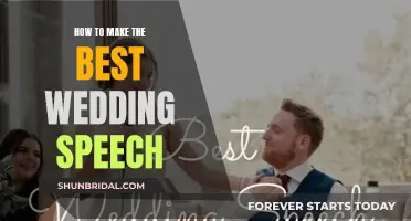 Crafting Memorable Wedding Speeches: A Guide to Success