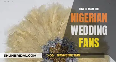 Creating Nigerian Wedding Fans: A Step-by-Step Guide