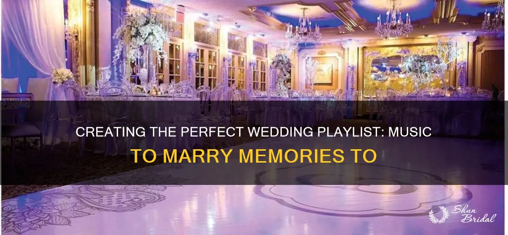 how to make the perfect wedding playlist