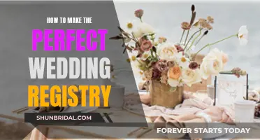 Crafting the Perfect Wedding Registry: A Couple's Guide