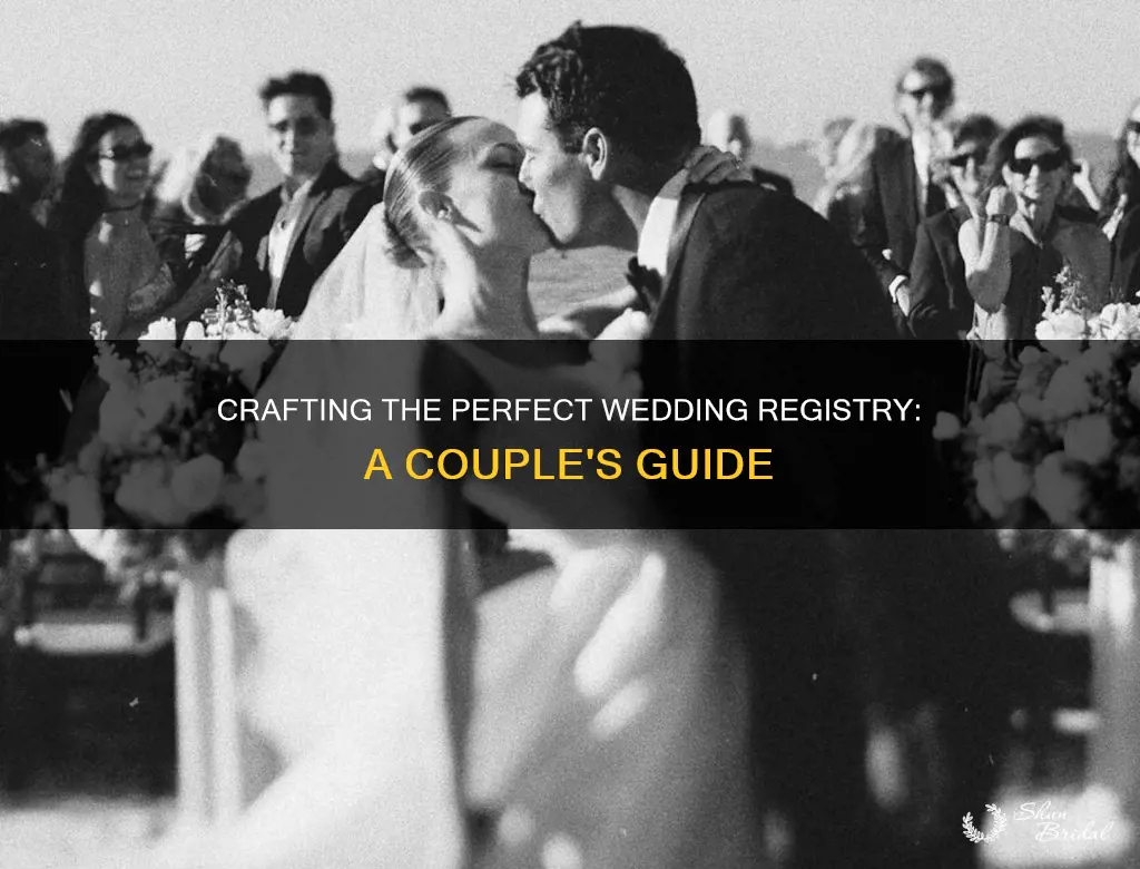 how to make the perfect wedding registry