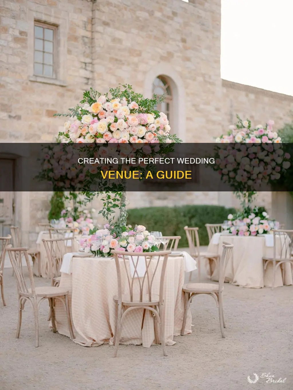 how to make the perfect wedding venue