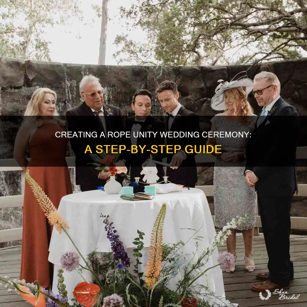 how to make the rope unity wedding