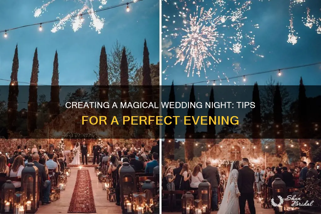 how to make the wedding night special