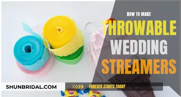 Creating Fun, Memorable Wedding Streamer Moments