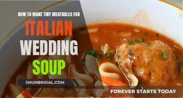 Meatballs: Tiny, Tasty, and Perfect for Italian Wedding Soup