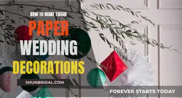 Tissue Paper Wedding Decor: Creative DIY Ideas for Your Big Day