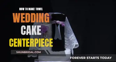 Creating a Towel Wedding Cake Centerpiece: Step-by-Step Guide