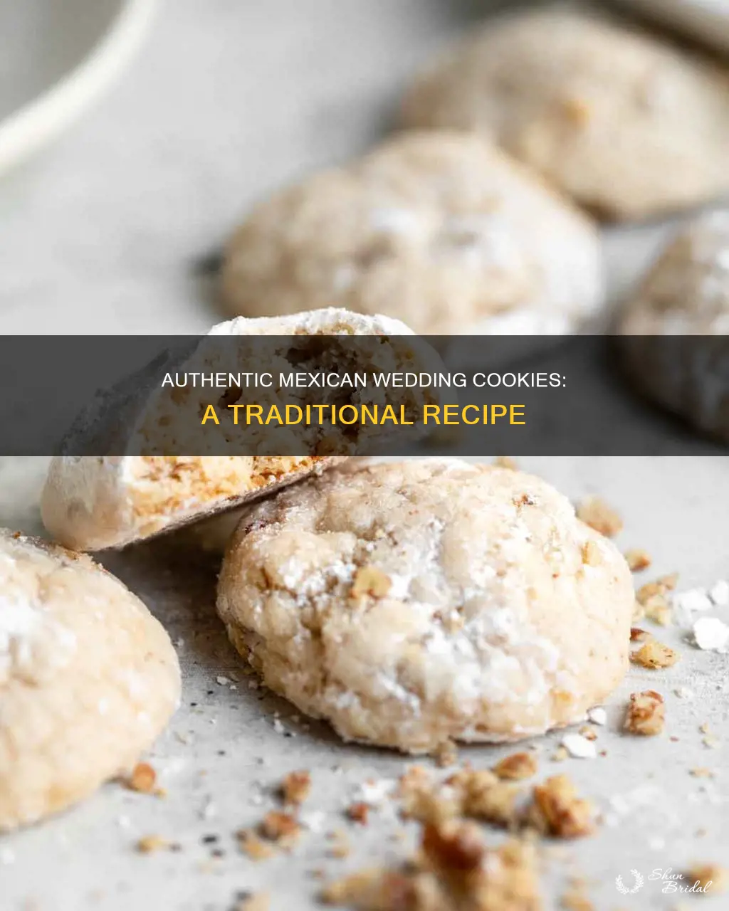 how to make traditional mexican wedding cookies