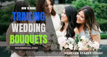 Trailing Bouquets: Crafting a Stunning Wedding Trail