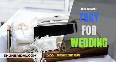 Creating a Wedding Tray: A Step-by-Step Guide for Beginners