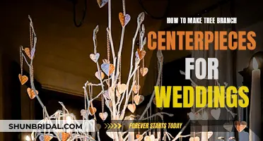 Creating Rustic Wedding Centerpieces with Tree Branches