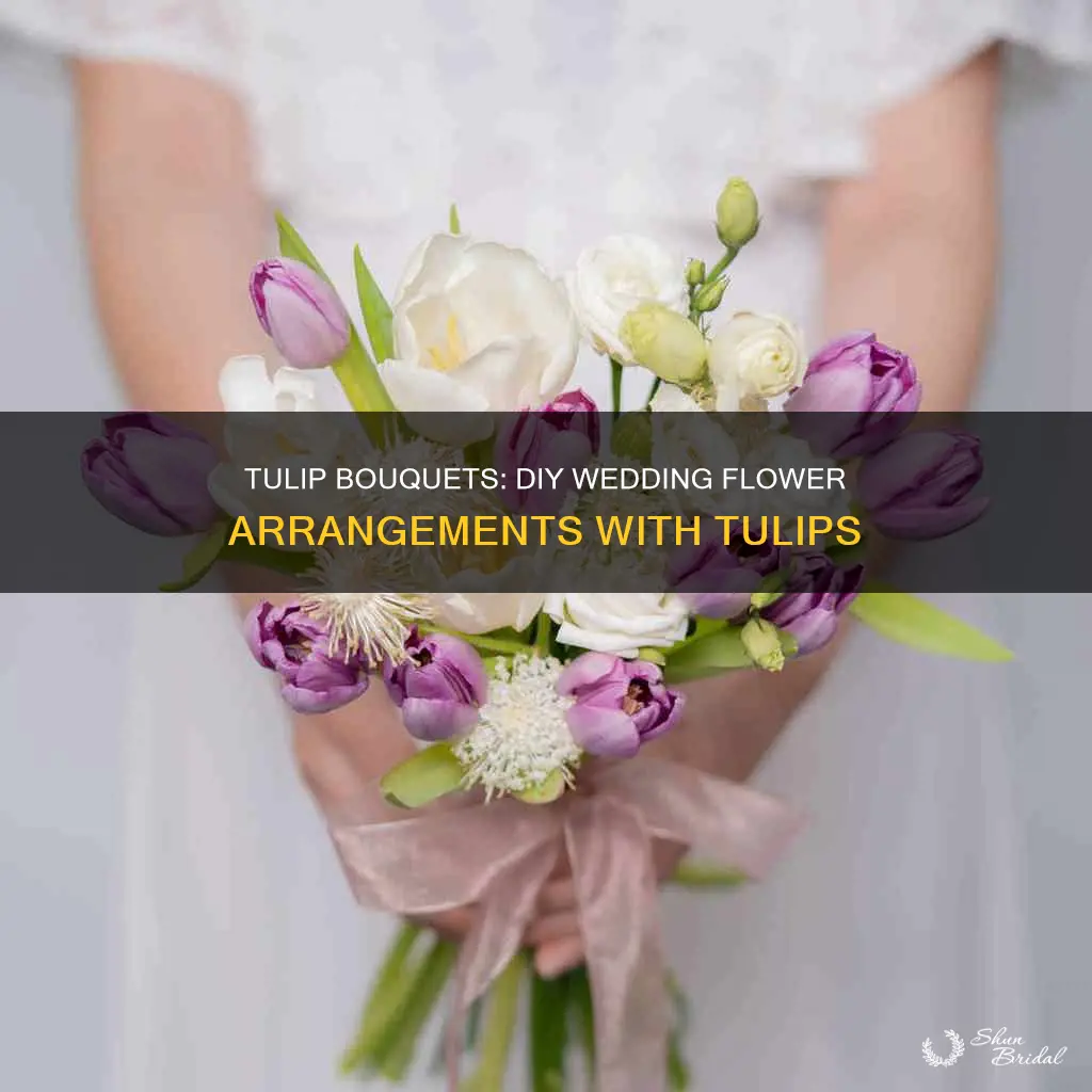 how to make tulip bouquets for weddings