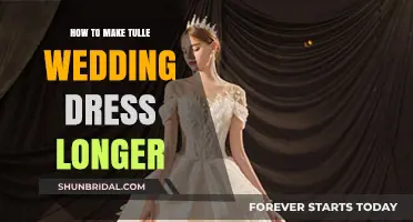 Extending Tulle Wedding Gowns: Lengthening Techniques