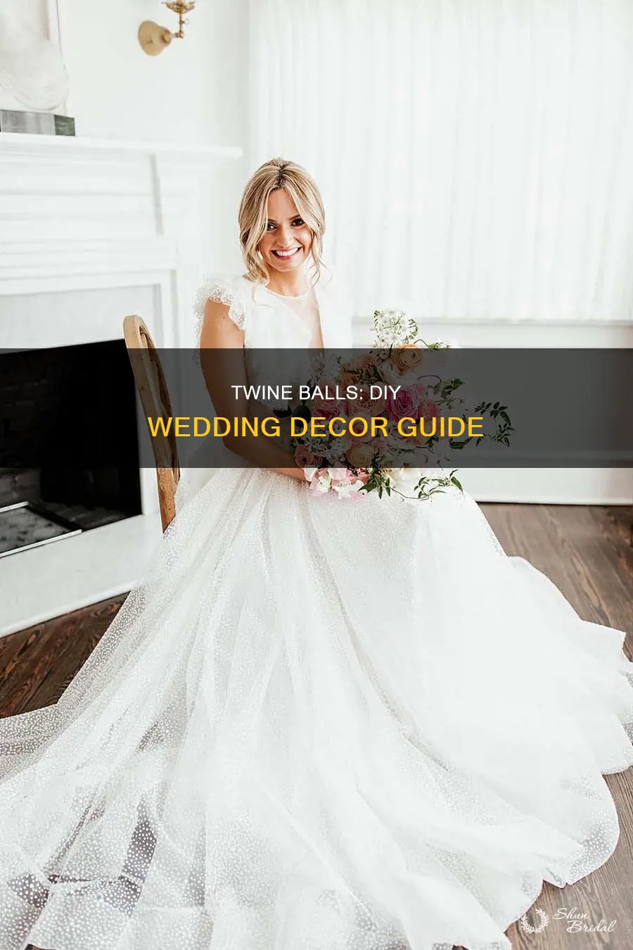 how to make twine balls for wedding