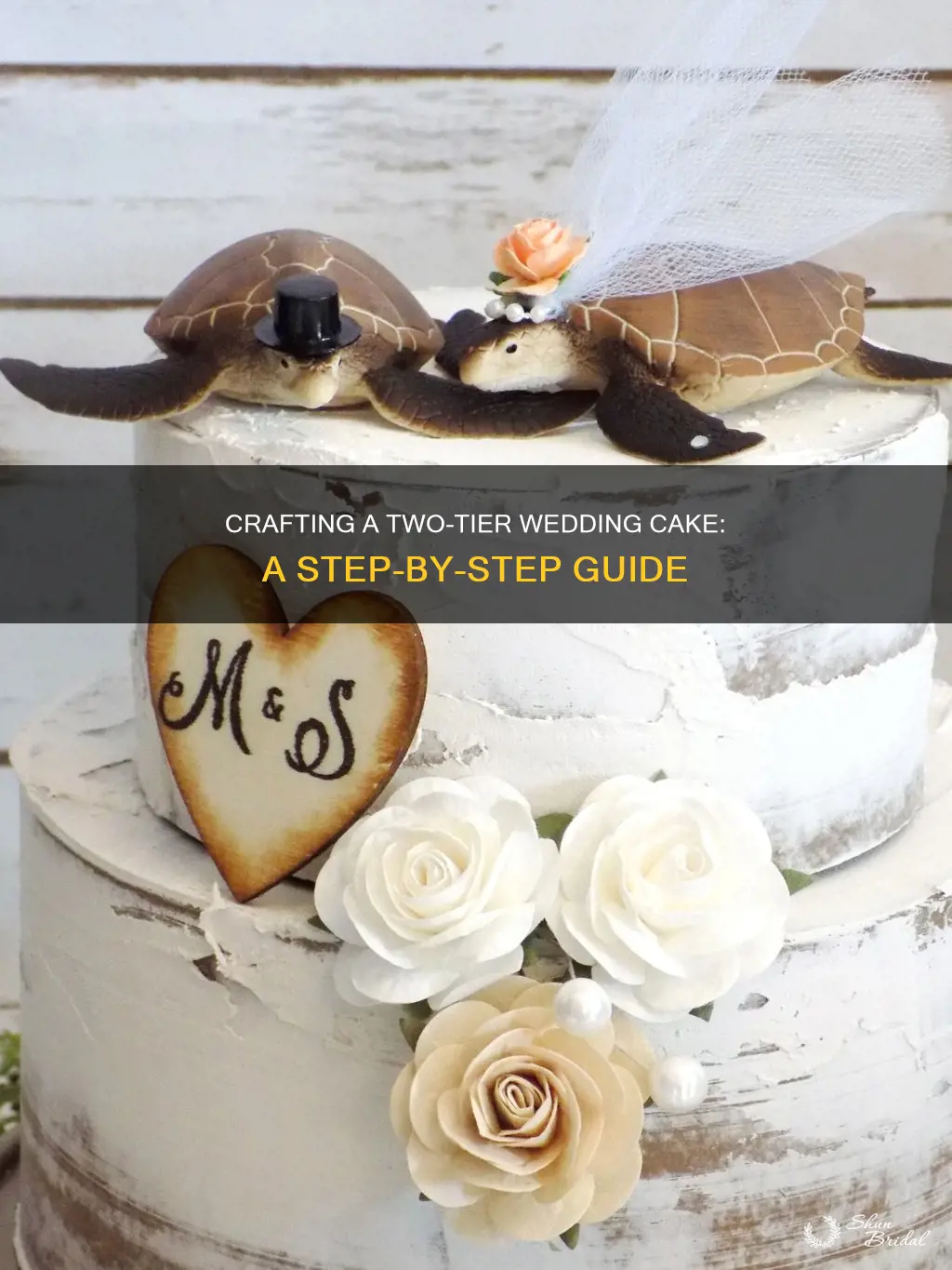 how to make two layer wedding cake