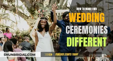 Creative Ways to Make Your Two Weddings Uniquely Different