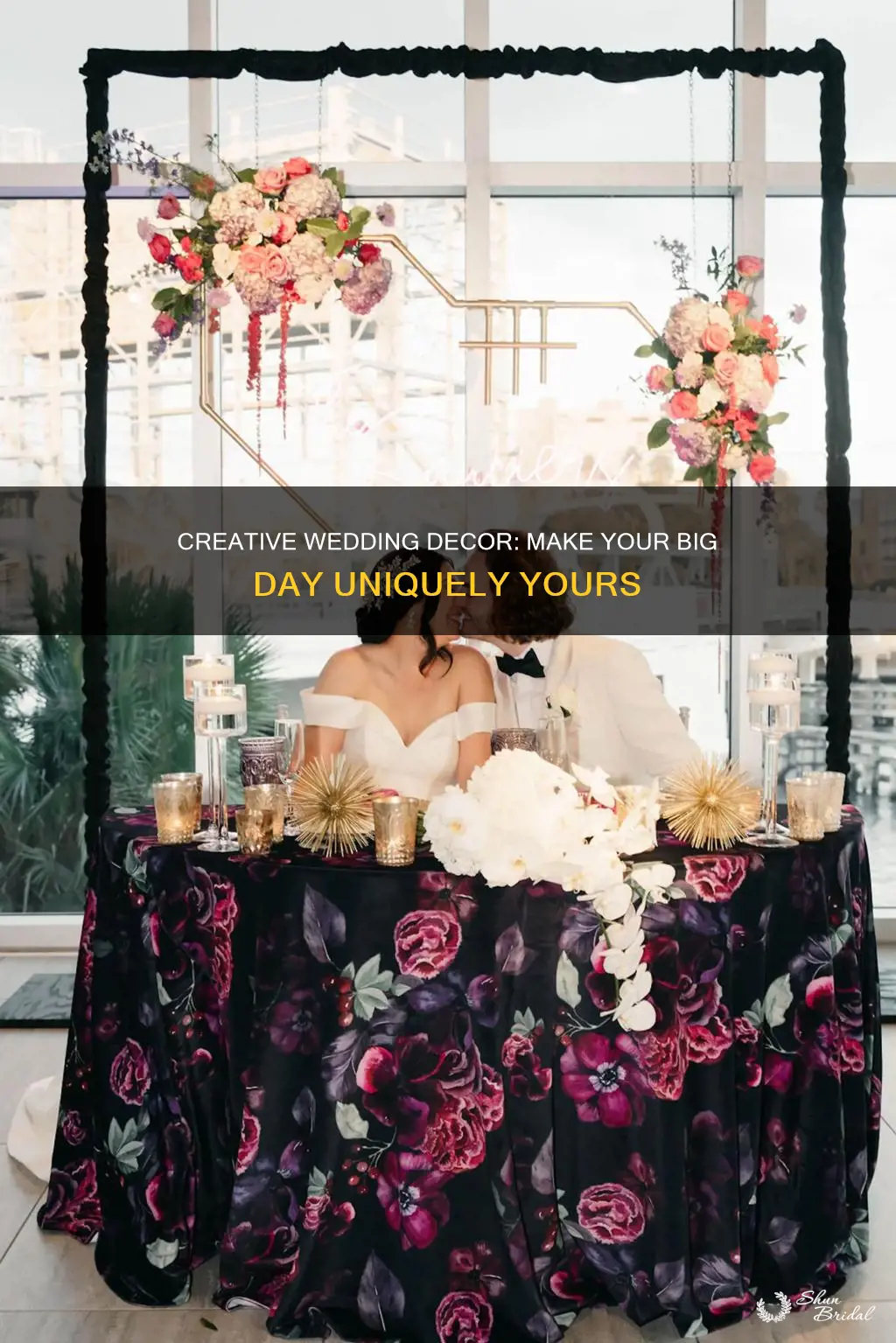 how to make unique wedding decor