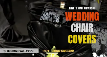 Creating Universal Wedding Chair Covers: A Step-by-Step Guide