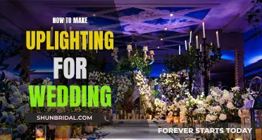 Uplighting Your Wedding: A Guide to DIY Success