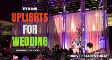 Uplights for Your Wedding: A DIY Guide