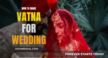 Creating Vatna: A Traditional Wedding Ritual