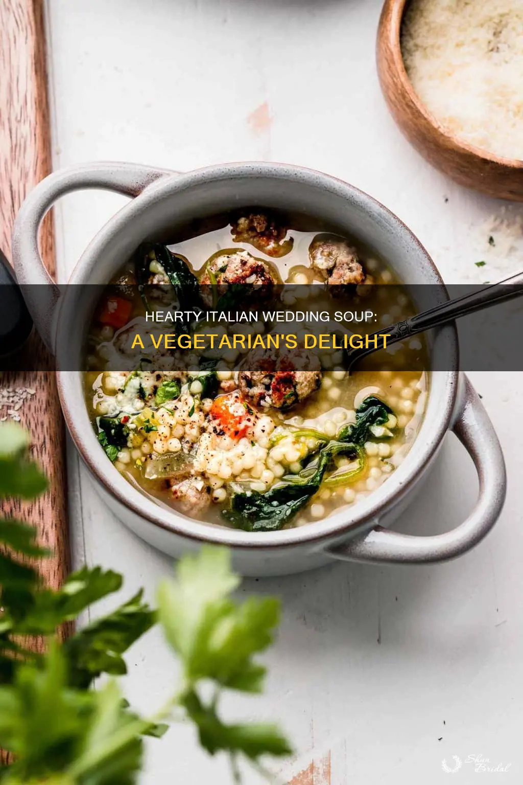 how to make vegetarian italian wedding soup