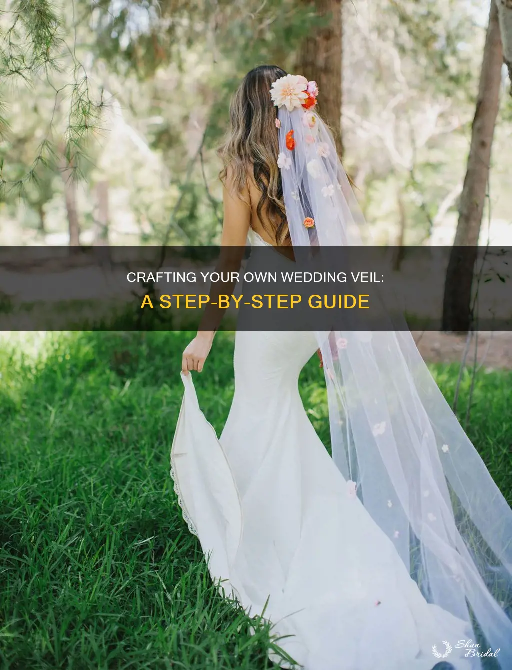 how to make veil for wedding