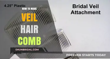 Crafting a Stunning Veil Hair Comb: DIY Bridal Accessory Guide