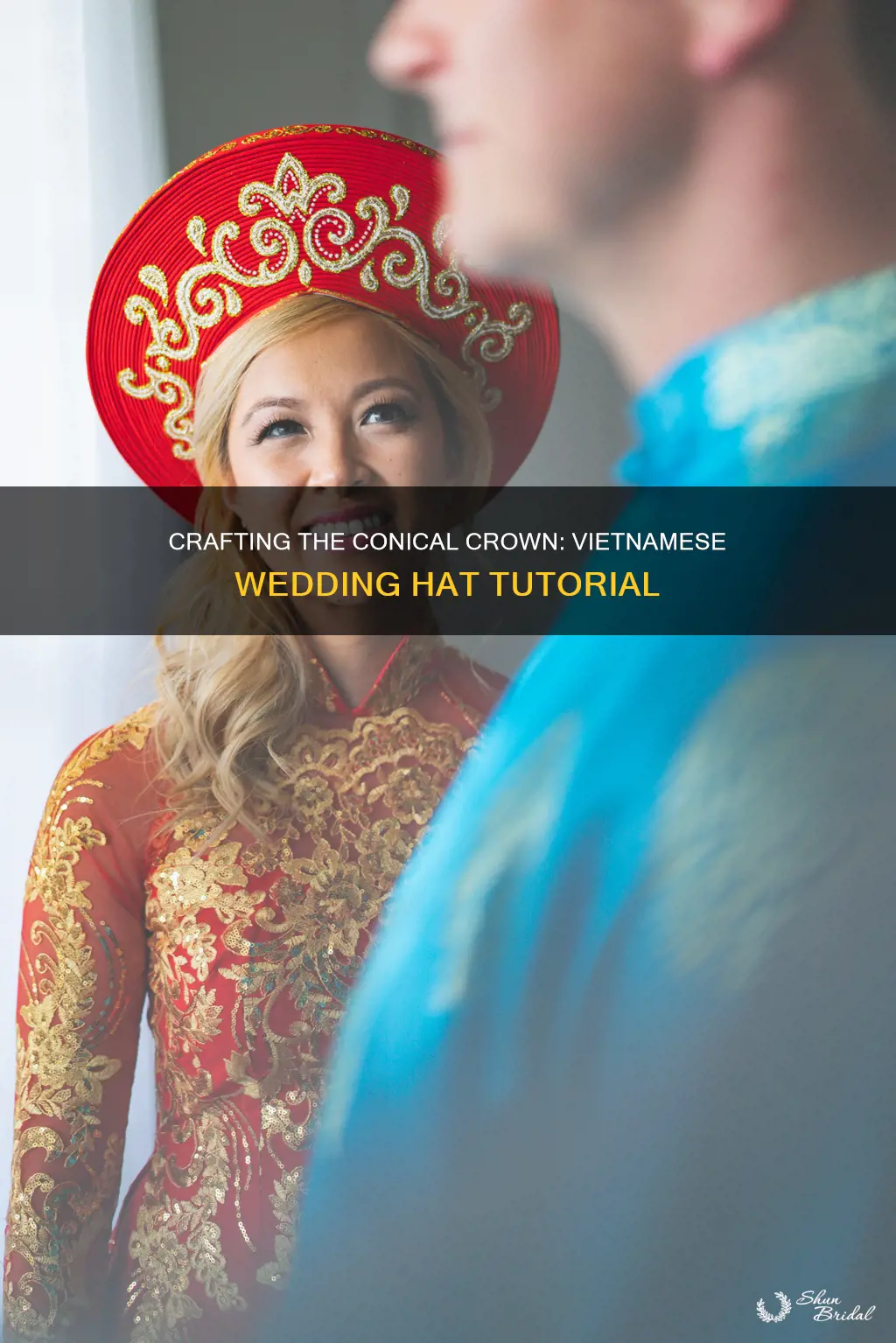 how to make vietnamese wedding hat