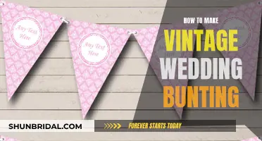 Create Vintage Wedding Bunting: Easy DIY Guide