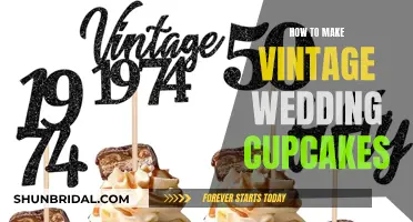 Vintage Wedding Cupcakes: A Step-by-Step Guide to Baking Bliss