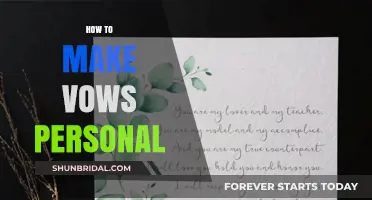 Crafting Heartfelt Vows: Personalizing Your Wedding Promises with Ease