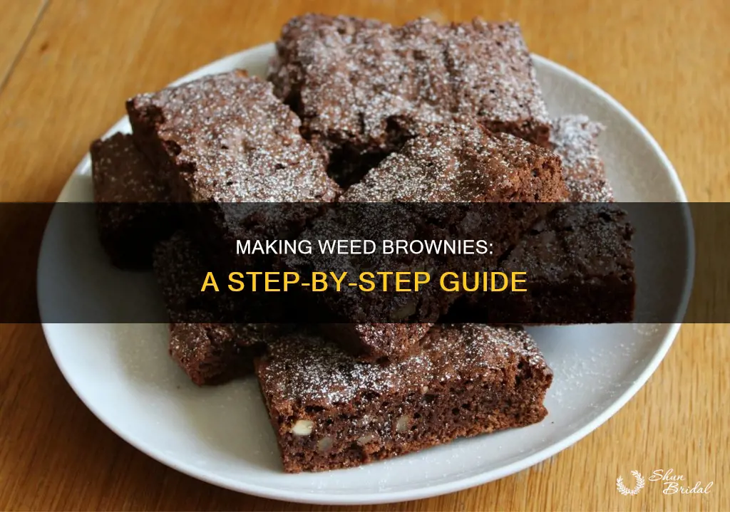 how to make wed brownies