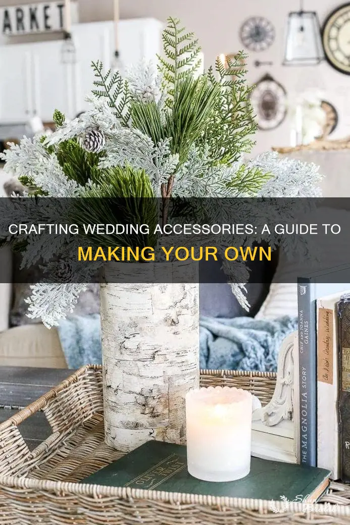 how to make wedding accessories