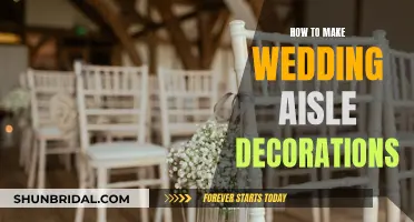 Creative Ways to Decorate Your Wedding Aisle