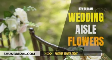 Creating a Beautiful Wedding Aisle with Flowers