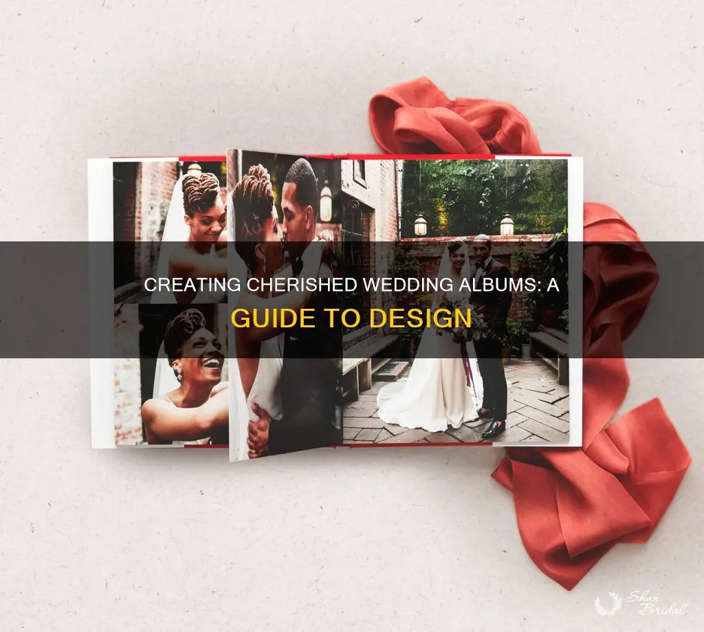 how to make wedding album design