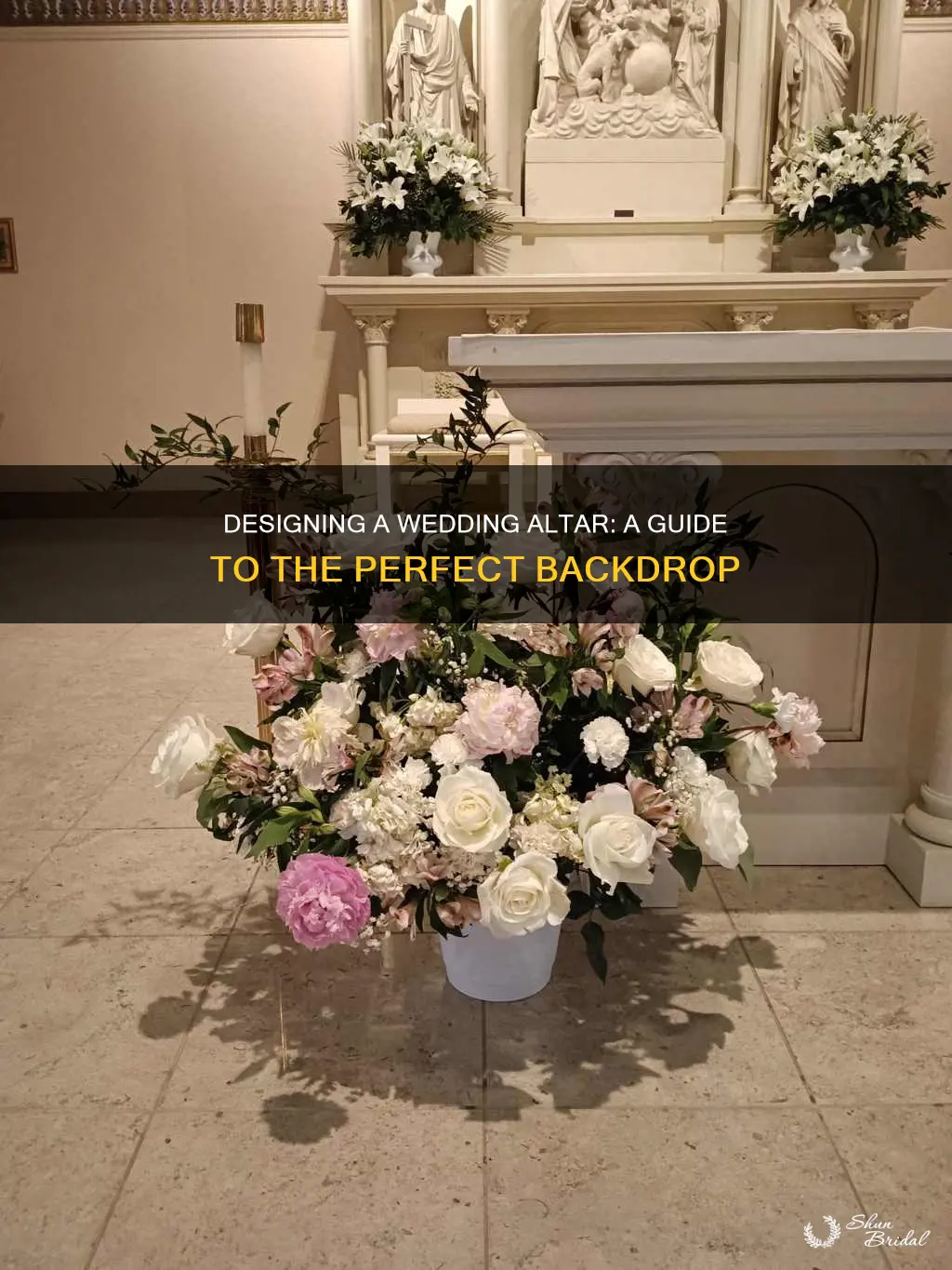 how to make wedding alter