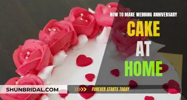 Creating a Wedding Anniversary Cake: A Homemade Guide