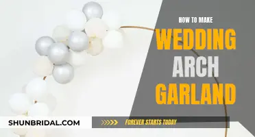 Creating a Wedding Arch Garland: A Step-by-Step Guide