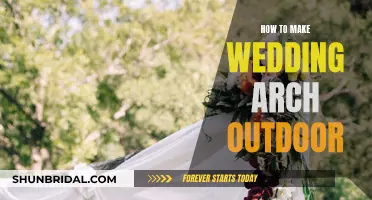 Creating a Beautiful Outdoor Wedding Arch