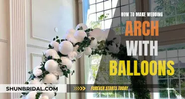 Creating a Balloon Arch for Your Wedding Day