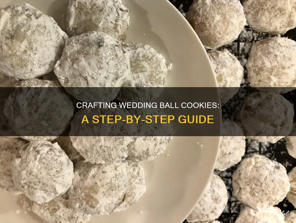 how to make wedding ball cookies