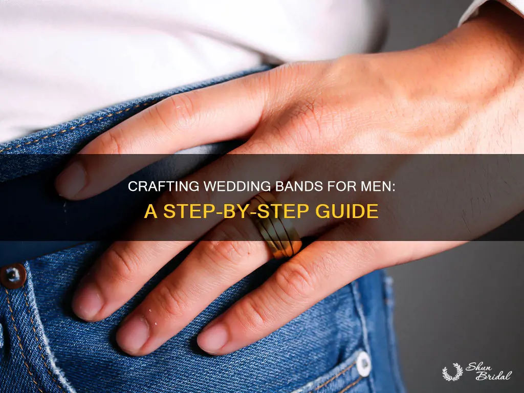 how to make wedding bands for men