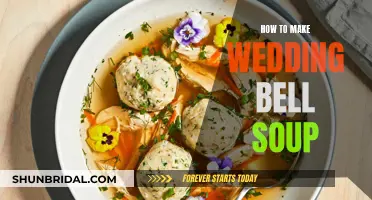 Creating Heartwarming Wedding Bell Soup for Your Special Day