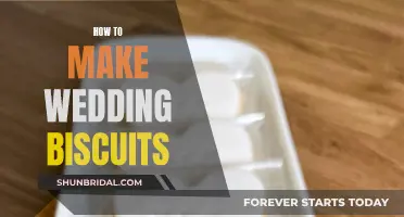 Crafting Wedding Biscuits: A Step-by-Step Guide for Bakers