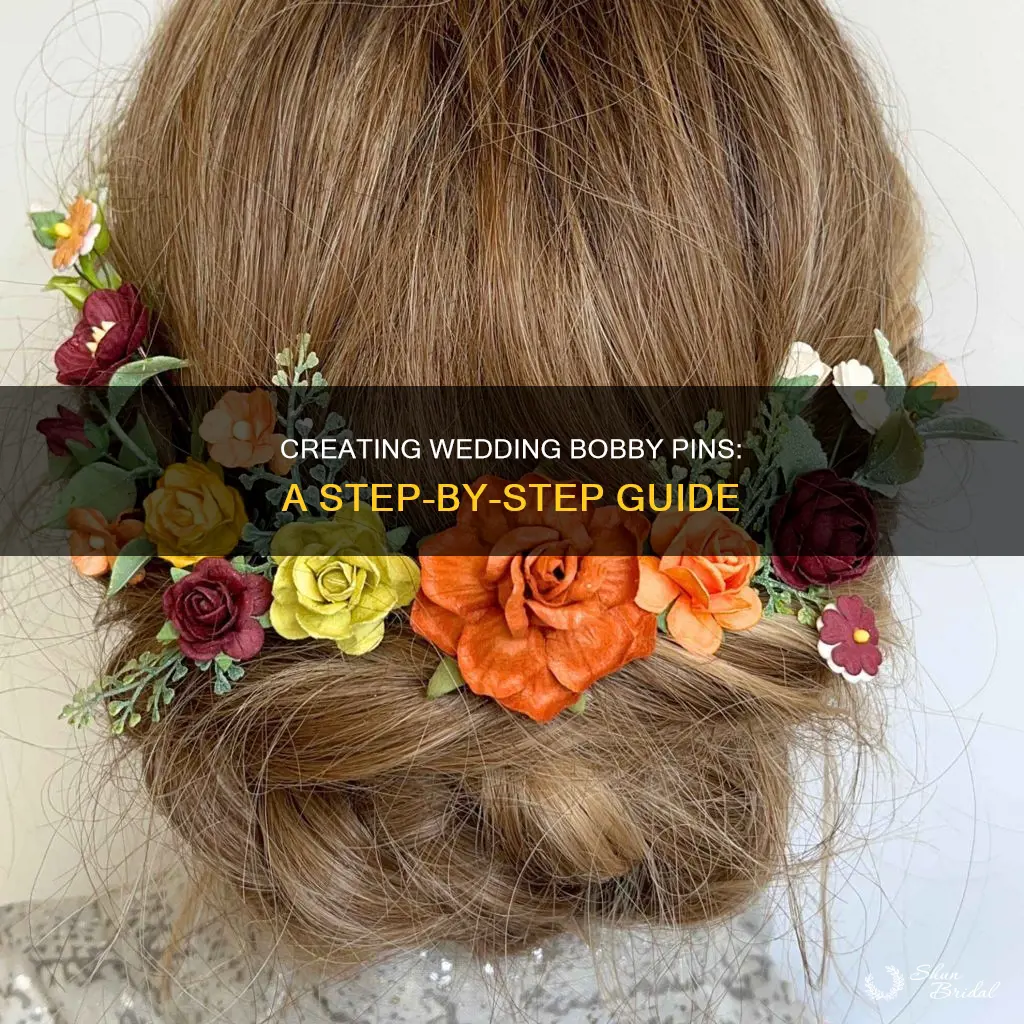 how to make wedding bobby pins