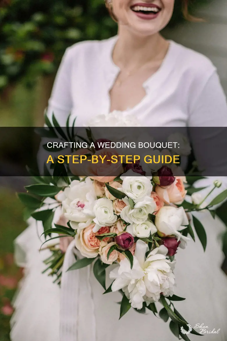 how to make wedding bouqeut